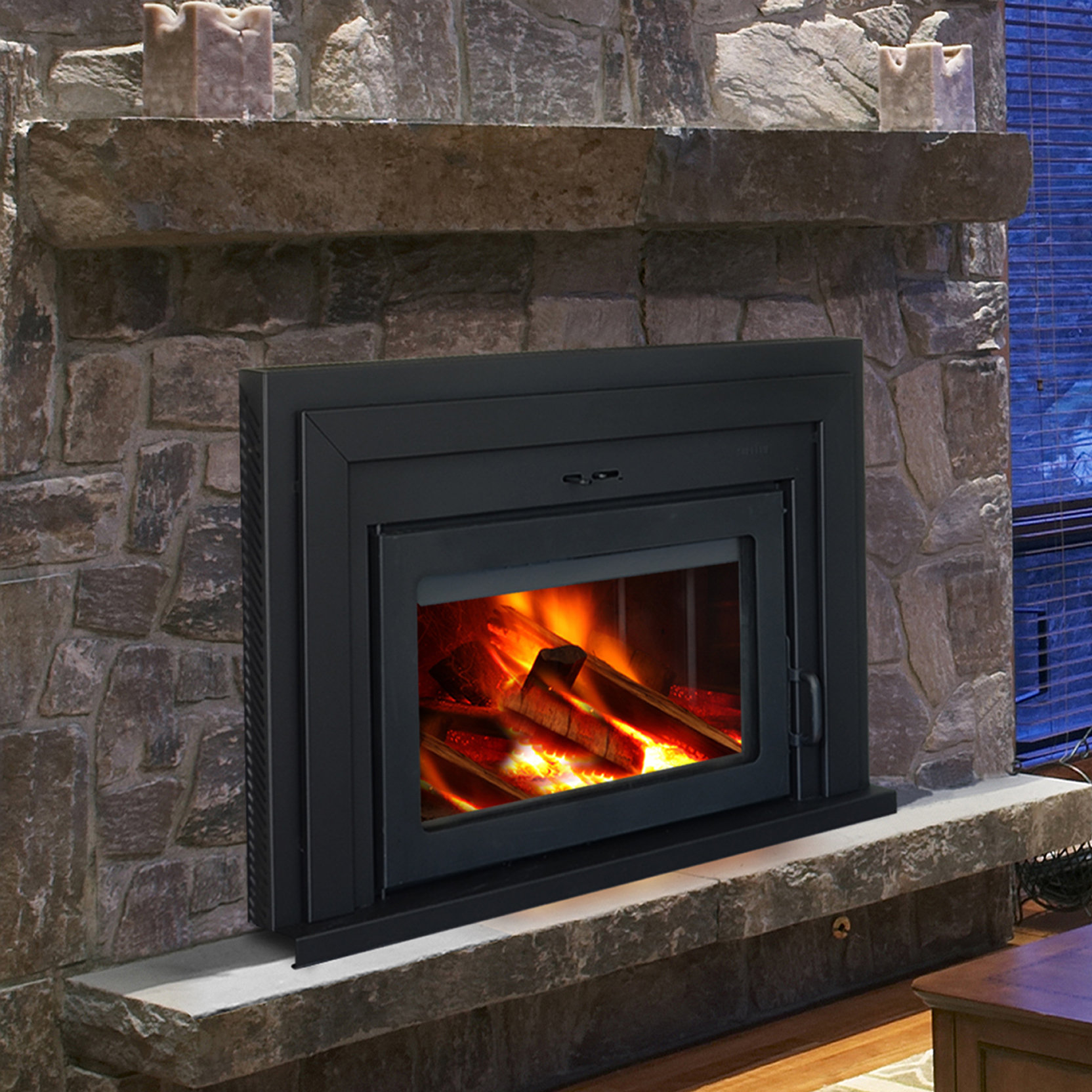 Supreme Fireplaces Inc. Fusion Wall Mount Wood Burning Fireplace Insert